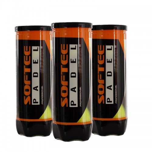 Pack de 3 Botes de Pelotas Softee Euclides Pack de 3 Botes de Pelotas Softee Euclides