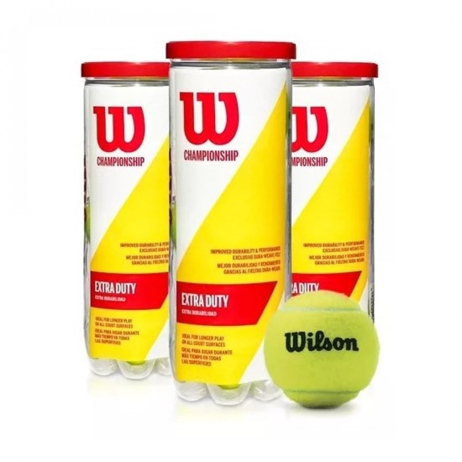 Lot de 3 deriveurs a granules Wilson Championship Extra Duty  Offre - Pas cher
