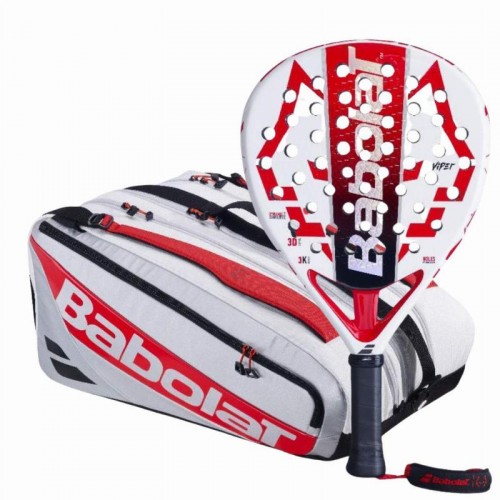 Pack Pala Babolat Juan Lebron Technical Viper 2025 con Paletero Pack Pala Babolat Juan Lebron Technical Viper 2025 con Paletero