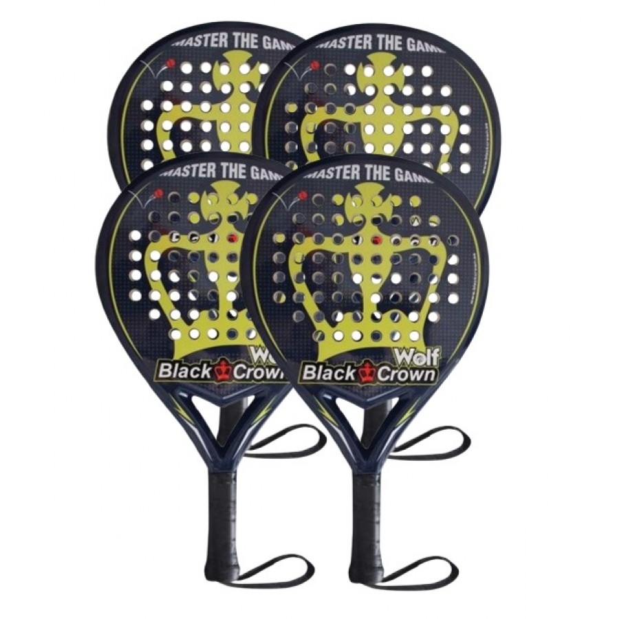Pacote Pala Black Crown Wolf x4  Oferta + Barato