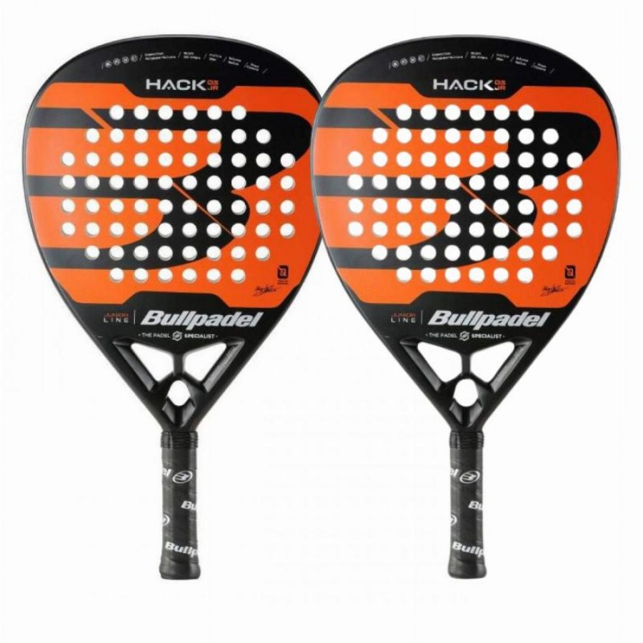 Pack Pala Bullpadel Paquito Navarro Hack 03 Junior 2024 X2  Offer + Cheap