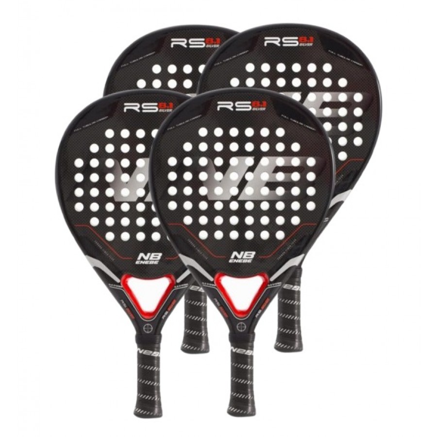 Pack Pala Enebe RS 8.1 Argent x4  Offre - Pas cher