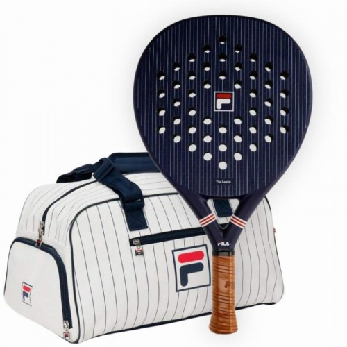 Pack Fila The Leavis Blue Raquete e Saco de Raquete de Padel Pack Fila The Leavis Blue Raquete e Saco de Raquete de Padel