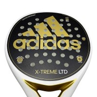 Raquette adidas X-Treme en or blanc  Offre - Pas cher