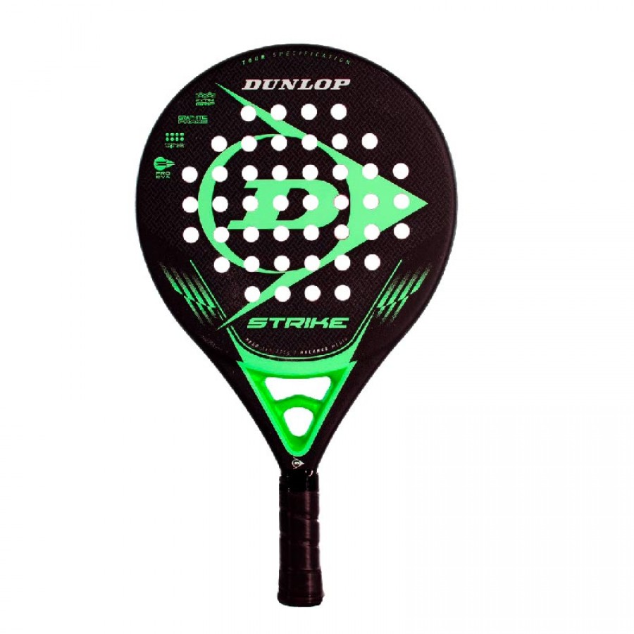 Dunlop Strike Pelle Vert Noir