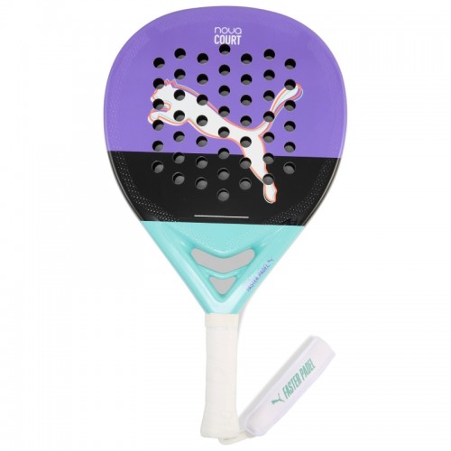 Pala Puma Nova Court Purpura Negro Turquesa Mujer Pala Puma Nova Court Purpura Negro Turquesa Mujer