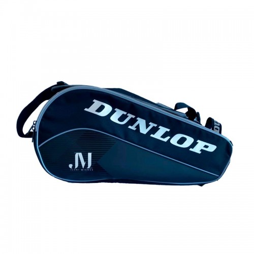 Paletero Dunlop Elite Negro Silver Paletero Dunlop Elite Negro Silver