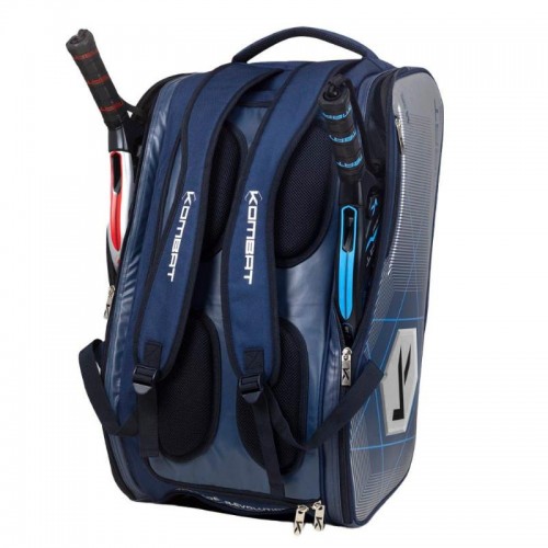 Manu Martin Aqua Navy Blue Kombat Padel Racket Bag Manu Martin Aqua Navy Blue Kombat Padel Racket Bag
