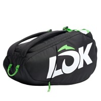 Lok One Sac de Padel Noir Gris Fonce Citron Vert  Offre - Pas cher