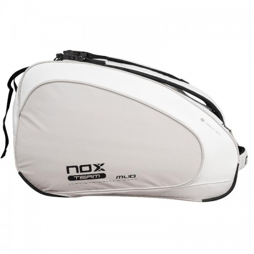 Paletero Nox ML10 Team Blanco Gris Paletero Nox ML10 Team Blanco Gris