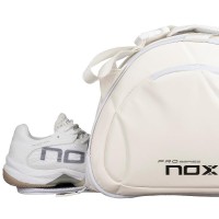 Nox Pro Series White Padel Racket Bag  Offer + Cheap