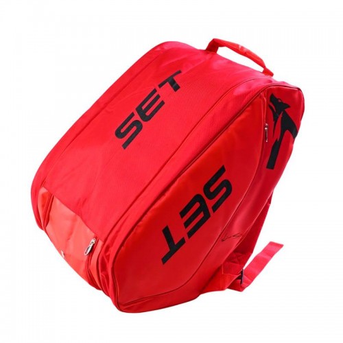 Sanyo Wolf Red Padel Racket Set Sanyo Wolf Red Padel Racket Set