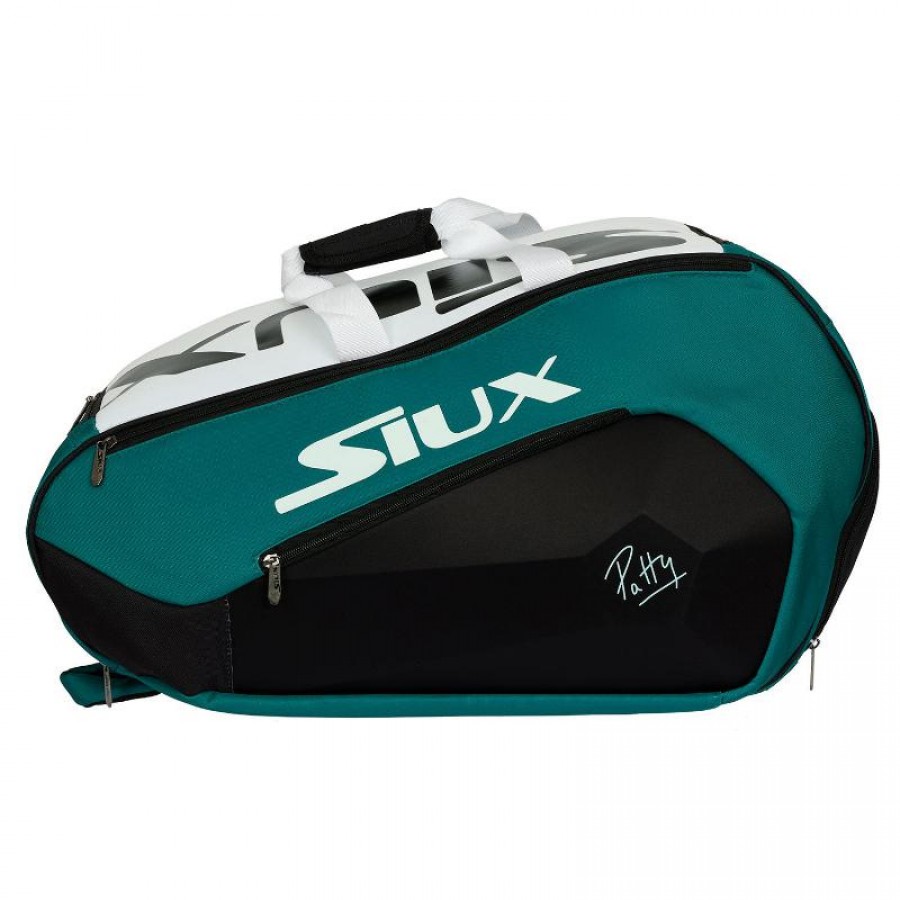 Siux Patty Trilogy Green Black Padel Racket Bag  Offer + Cheap