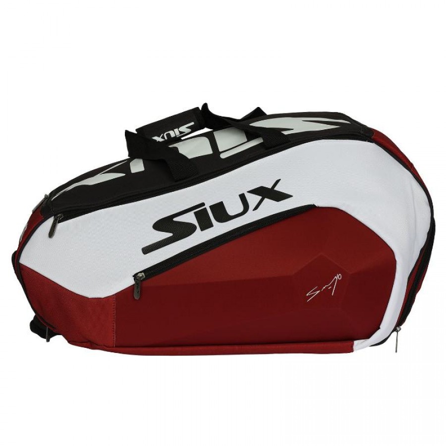 Siux Sanyo Diablo vermelho preto saco raquete de padel  Oferta + Barato