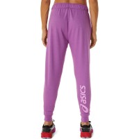 Pants Asics Logo Grande Lavanda