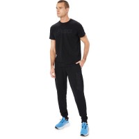 Pantalon Asics Logo Noir Gris  Offre - Pas cher