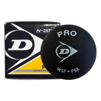 Pelota Squash Dunlop Pro Doble Punto Amarillo  Oferta + Barato
