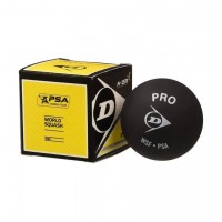 Pelota Squash Dunlop Pro Doble Punto Amarillo  Oferta + Barato