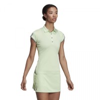 Polo Adidas Club 3 listras cinza verde