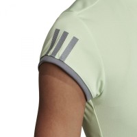 Polo Adidas Club 3 listras cinza verde