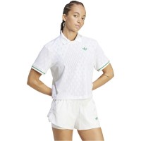 Polo Adidas Original Pro London Blanco Mujer  Oferta + Barato