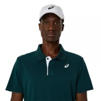 Polo Asics Court Saxon Green  Offer + Cheap