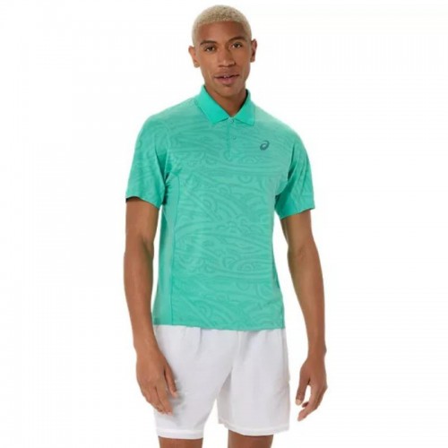 Polo Asics Match SS Top Verde Aurora