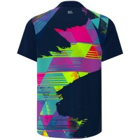 Bidi Badu Kaleido Dark Blue Mix Polo Shirt  Offer + Cheap