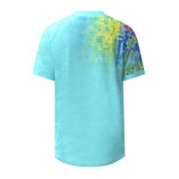 Polo Bidi Badu Melbourne Aqua Mix  Oferta + Barato