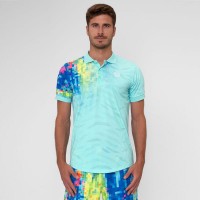 Polo Bidi Badu Melbourne Aqua Mix  Oferta + Barato