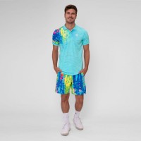 Polo Bidi Badu Melbourne Aqua Mix  Oferta + Barato