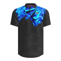 Polo Bidi Badu Spike Cinza Azul Escuro  Oferta + Barato