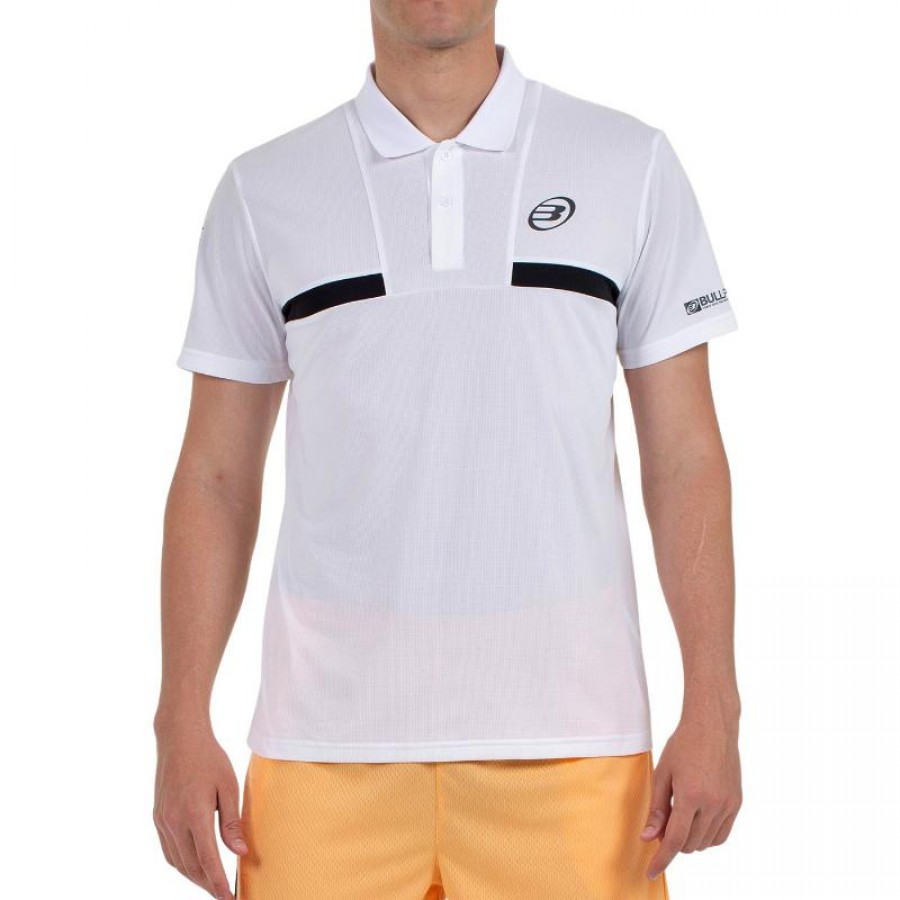 Bullpadel Calzadil White Polo Shirt