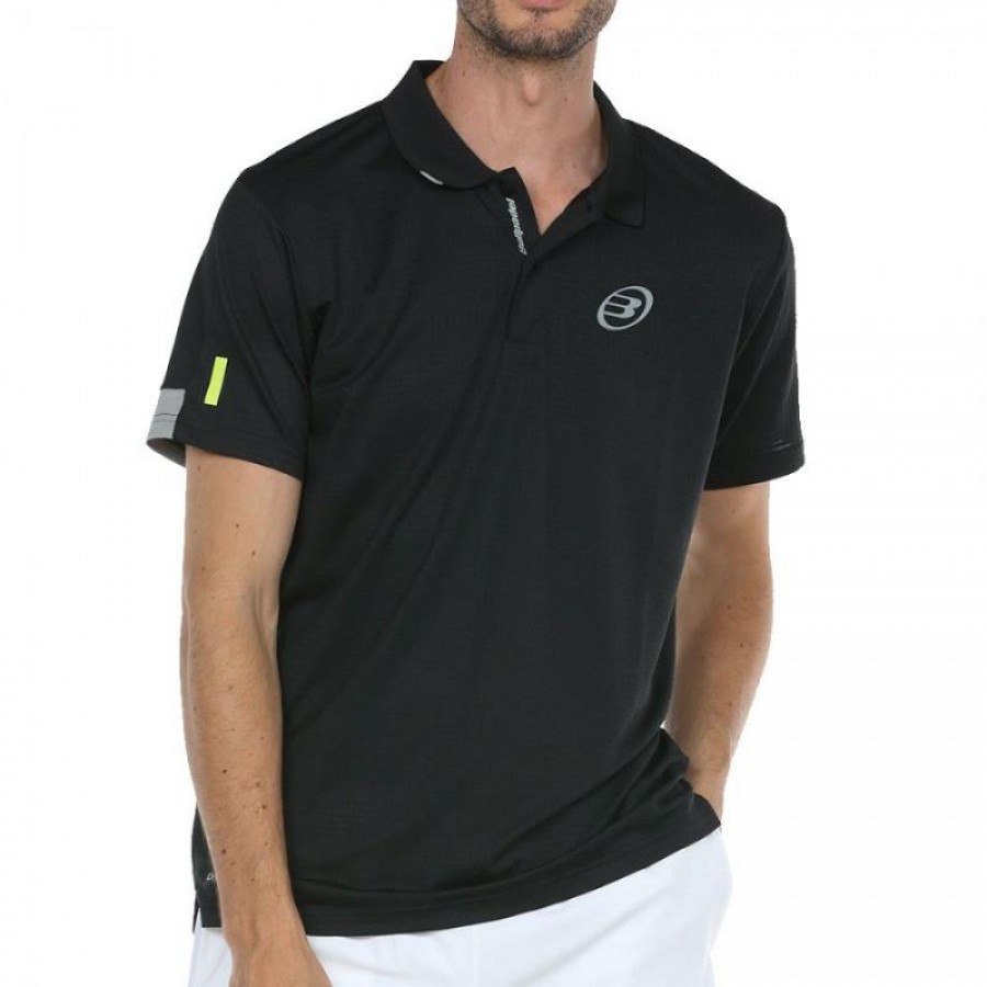 Bullpadel Polo noir mignon  Offre - Pas cher