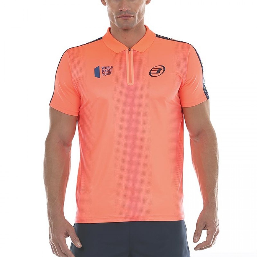Polo Bullpadel WPT Santes Fluor di pompelmo Fluor