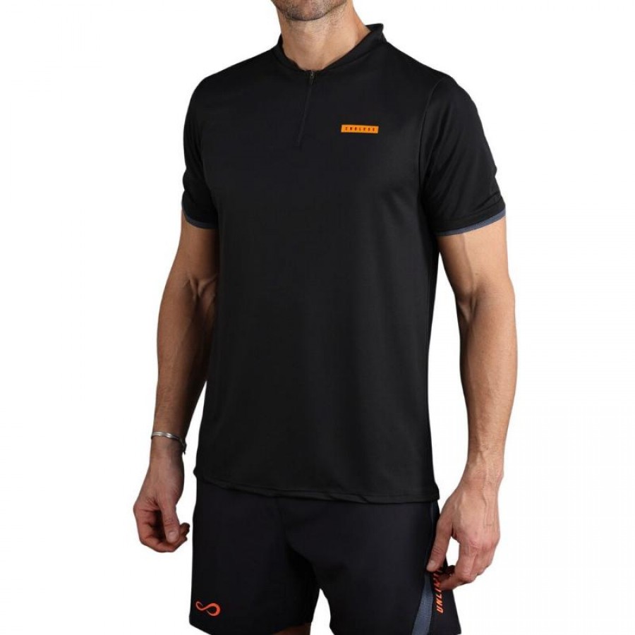 Polo Endless Bravery Negro Orange  Offer + Cheap
