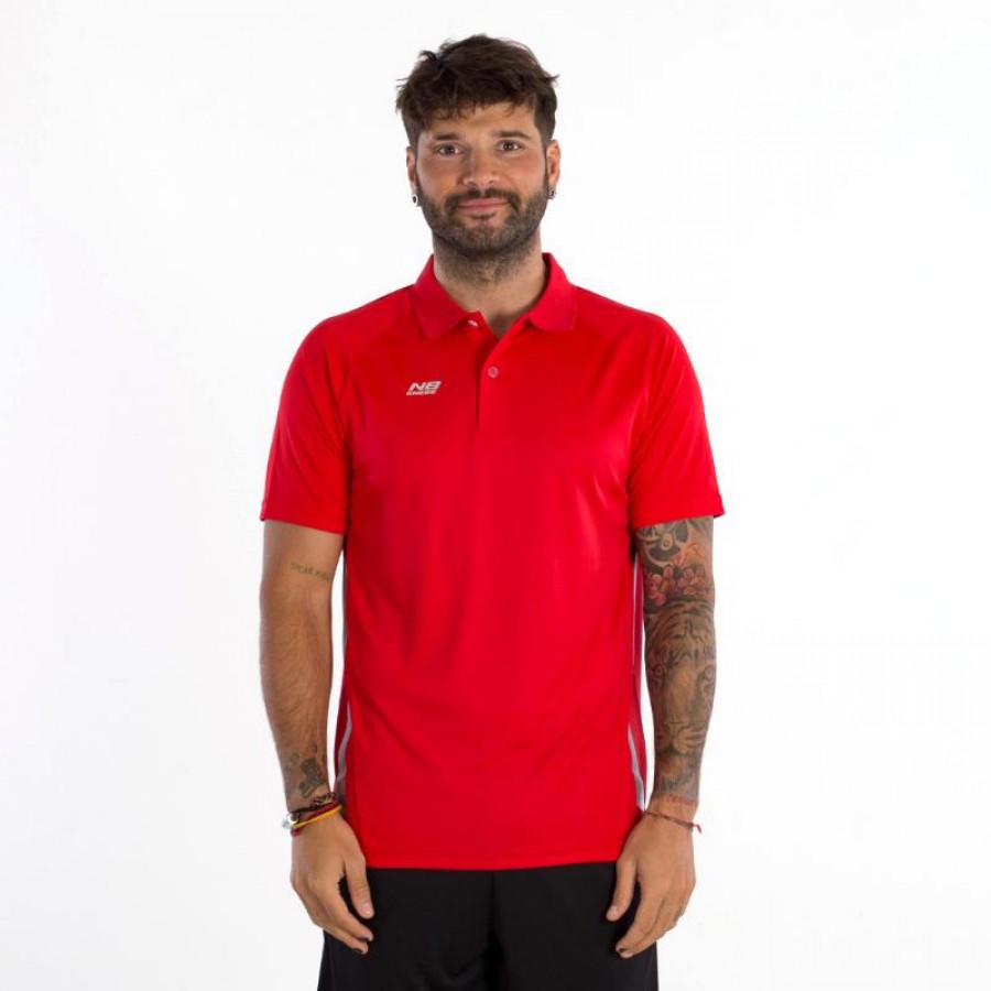 Polo Enebe Strauss Vermelho  Oferta + Barato