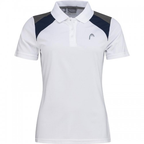 Head Club 22 Blanc Polo Femme Bleu Marine Head Club 22 Blanc Polo Femme Bleu Marine