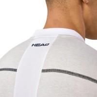 Polo Head Play Tech Gris Claro  Oferta + Barato