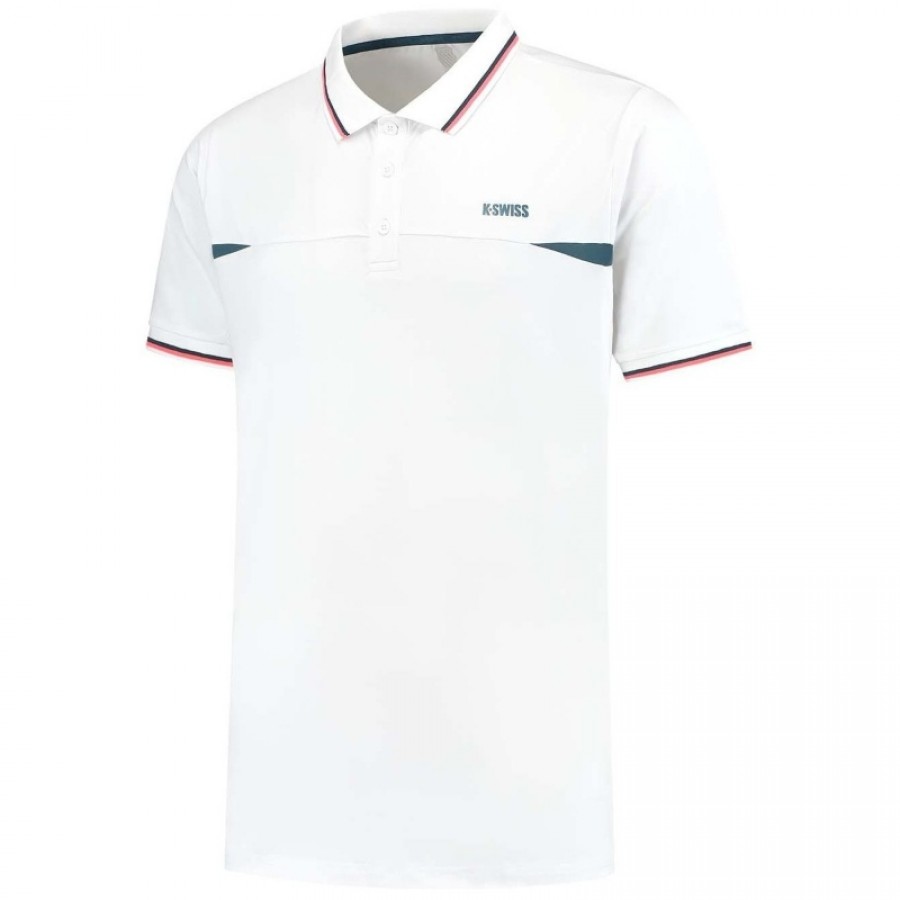 Polo Kswiss Hypercourt 7 Blanco  Oferta + Barato