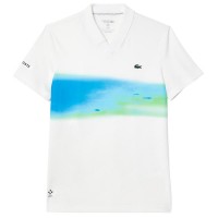 Polo Lacoste Daniil Medvedev Regular Branco  Oferta + Barato