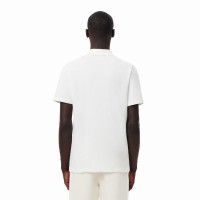 Lacoste Polo Regular Fit en coton blanc  Offre - Pas cher