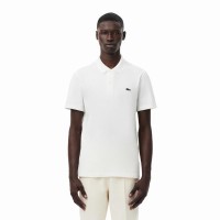 Lacoste Polo Regular Fit en coton blanc  Offre - Pas cher
