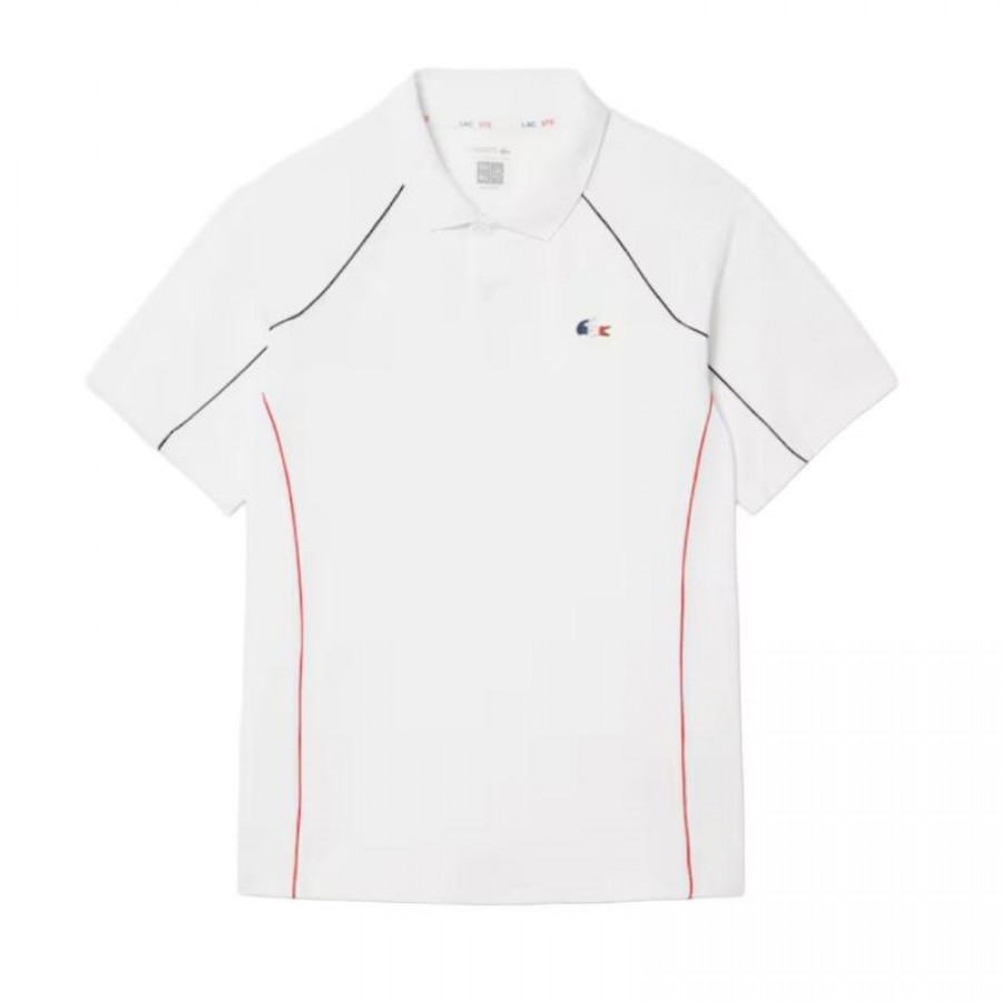 Lacoste Polo Tennis France Blanc