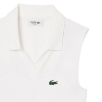 Polo Lacoste Tight Fit Blanco Mujer  Offer + Cheap