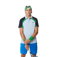Polo Lacoste Ultra Dry Azul Verde  Offer + Cheap
