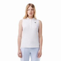 Lacoste Ultra Dry White Women''s Polo  Offer + Cheap