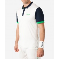 Polo Nox Pro Blanco Logo Verde  Oferta + Barato