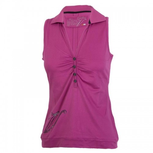 Polo Varlion M/C MD12S19 Morado Mujer Polo Varlion M/C MD12S19 Morado Mujer