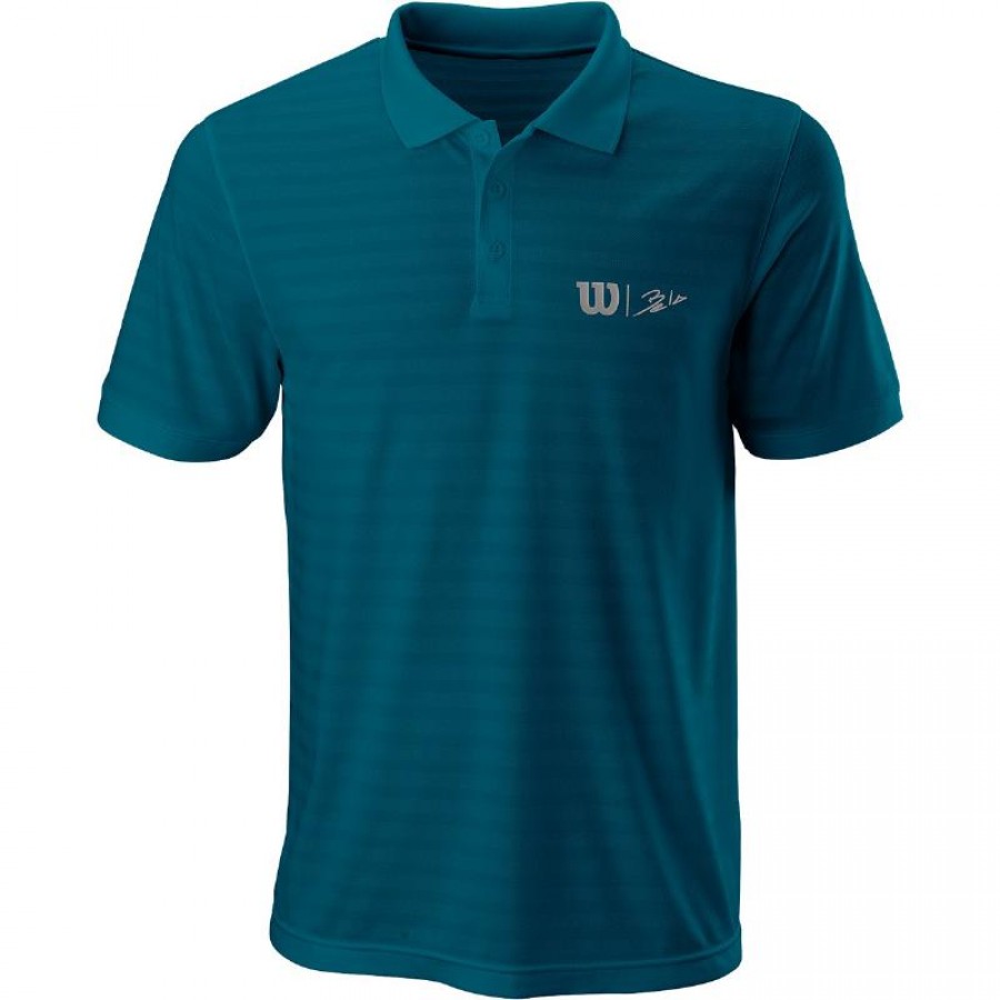 Polo Wilson Bela Stripe II Azul Corail